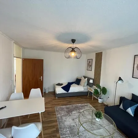 公寓 Charmantes Familienrefugium Im Zentrum Von - Eleganz & Komfort Ideal Fur Familien 莱茵河畔路德维希港